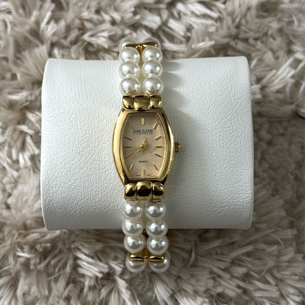 Joan Rivers Classics Pearl Watch